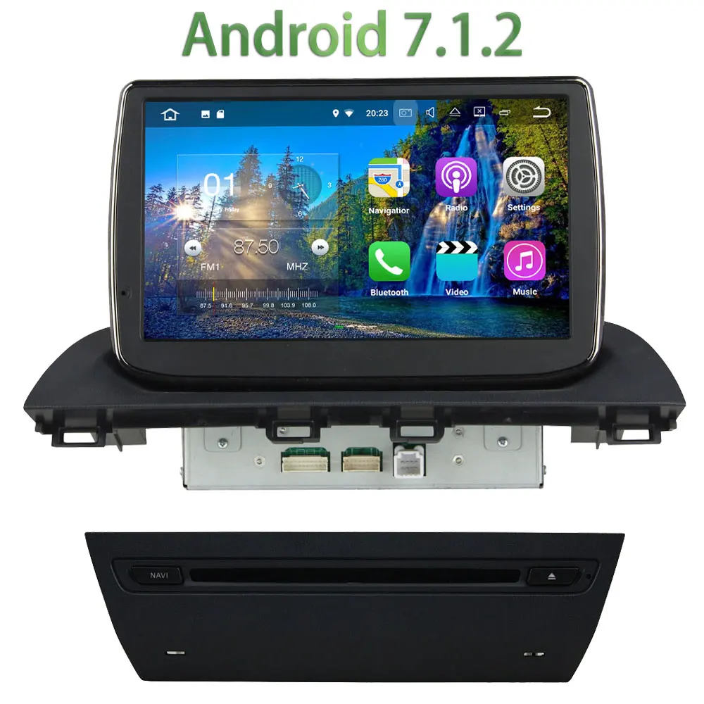 1024 600 2GB RAM 1 Din Android 7 1 2 Quad core font b Bluetooth b