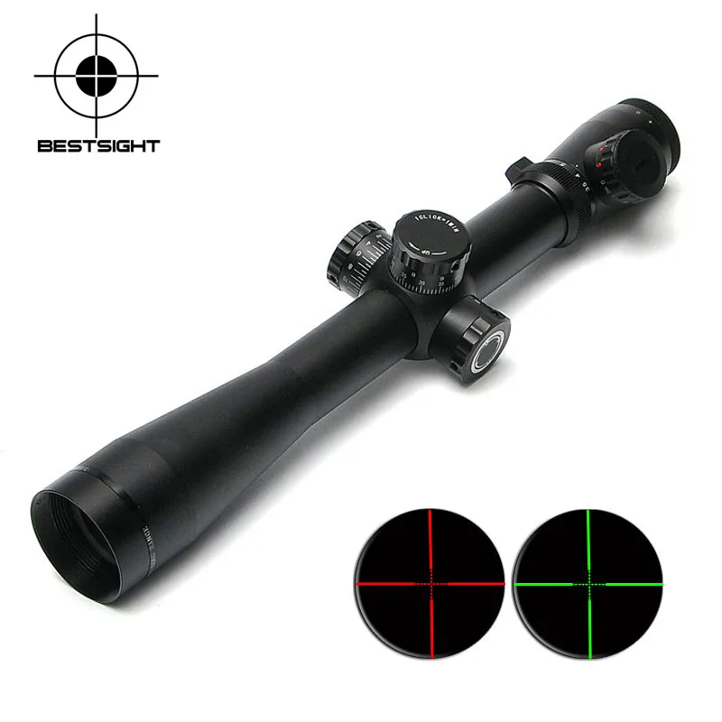 

M3 3.5-10X40 Tactical Riflescope Red&Green Dot Retilce Fiber Optic Sight Hunting Scopes for Airsoft Rifle Hunting Caza