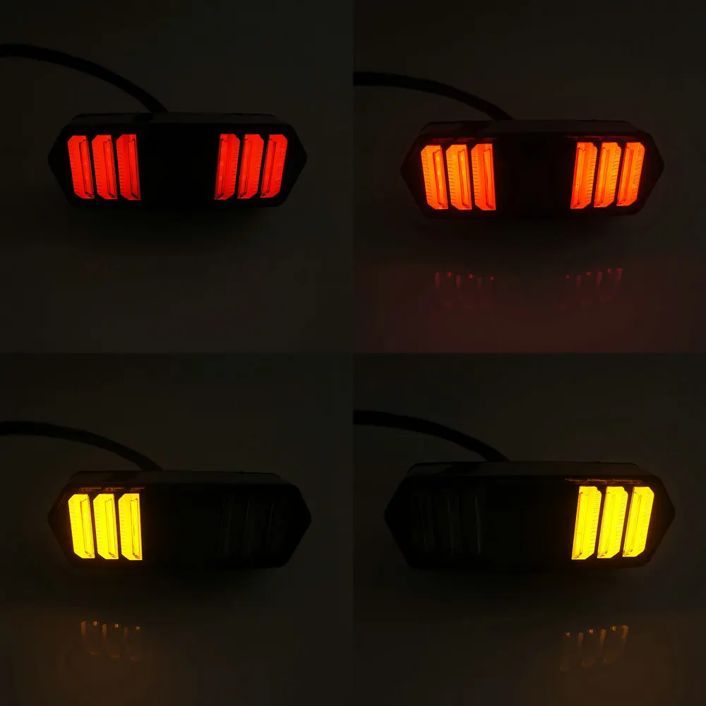 (AK) LED Rear Tail Brake Turn Signal Light Lamp Blinker Flasher Signals Motorcycle For Honda MSX125 MXS 125 CBR650F CTX700 CTX700N (5)