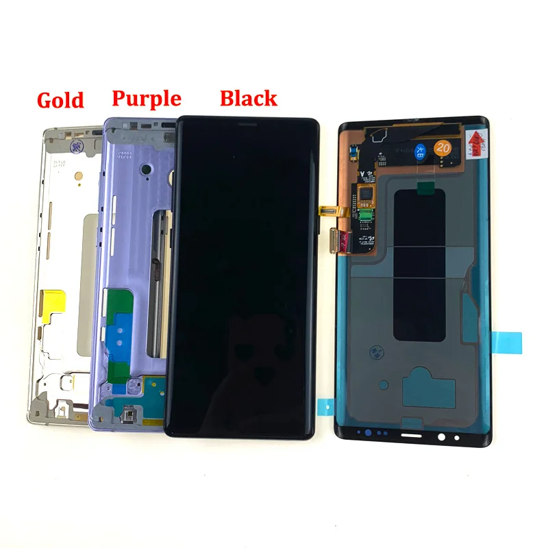 6," Amoled lcd для SAMSUNG GALAXY Note 8 N950F N9500 lcd кодирующий преобразователь сенсорного экрана в сборе