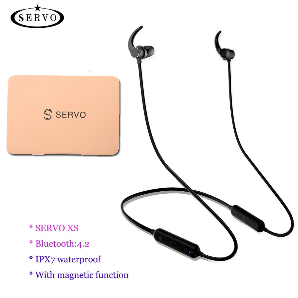 Наушники SERVO XS Bass IPX7 водонепроницаемые спортивные Bluetooth наушники/Беспроводная