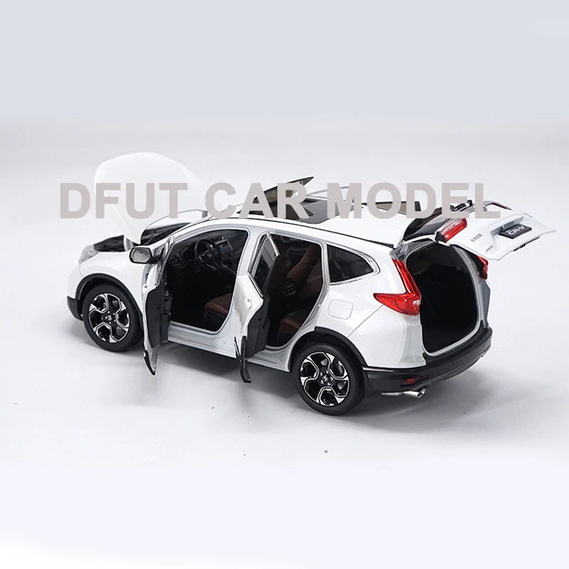 Литая 1:18 игрушка из сплава модель автомобиля CRV SUV Honda детские игрушечные