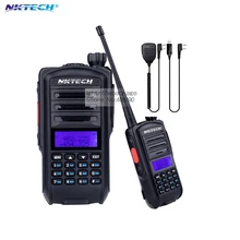 NKTECH Radio Comunicador UV-82 Plus VS Baofeng Walkie Talkie Two Way Ham Radio Transceiver Band 136-174/400-520MH +MIC+CD