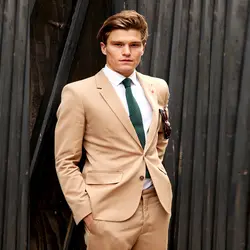 2018 самые последние модели брюк для костюма хаки мужские костюмы для бизнеса свадебное smart casual slim fit blazer Жених Лучшие Мужчины 2 шт