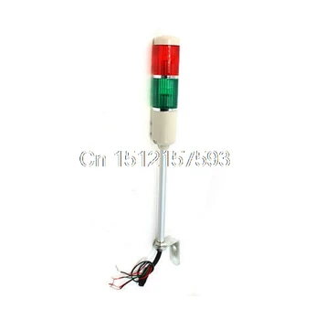 

DC 24V Red Green Light Buzzer Industrial Warning Signal Tower Alarm Lamp