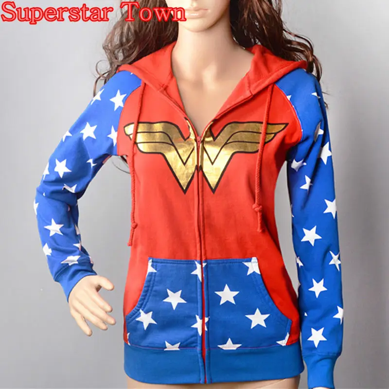 sudadera wonder woman