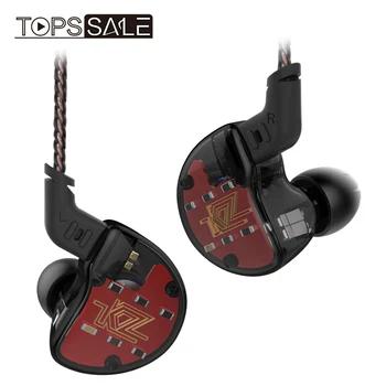 

KZ ZS10 4BA+1DD 4 Balanced Armature Dynamic Hybrid Resolution Noise Cancelling HIFI DJ Monitor In Ear Earphones