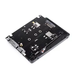 Высококачественный B Ключ socket2 M.2 NGFF (SATA) SSD 2,5 карта адаптера SATA Корпус с 7 мм Толщина Case New-PC друг