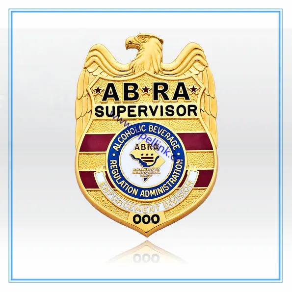 Золотые полицейские значки в форме орла на заказ|badge badges|badge eaglebadge custom |