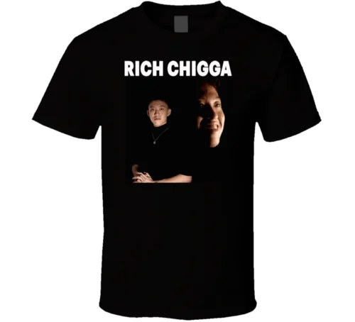 Богатая футболка Chigga 4 футболки крутая Повседневная Мужская модная унисекс