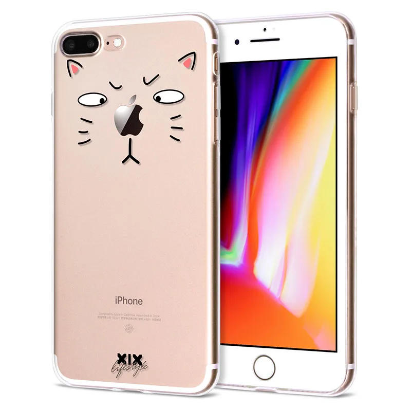 XIX чехол для iPhone 11 Pro Чехол 5 5S 6, 6 S, 7, 8plus X XS Max милый динозавр для чехла iPhone 7 чехол из мягкого ТПУ для iPhone XR чехол - Цвет: 14