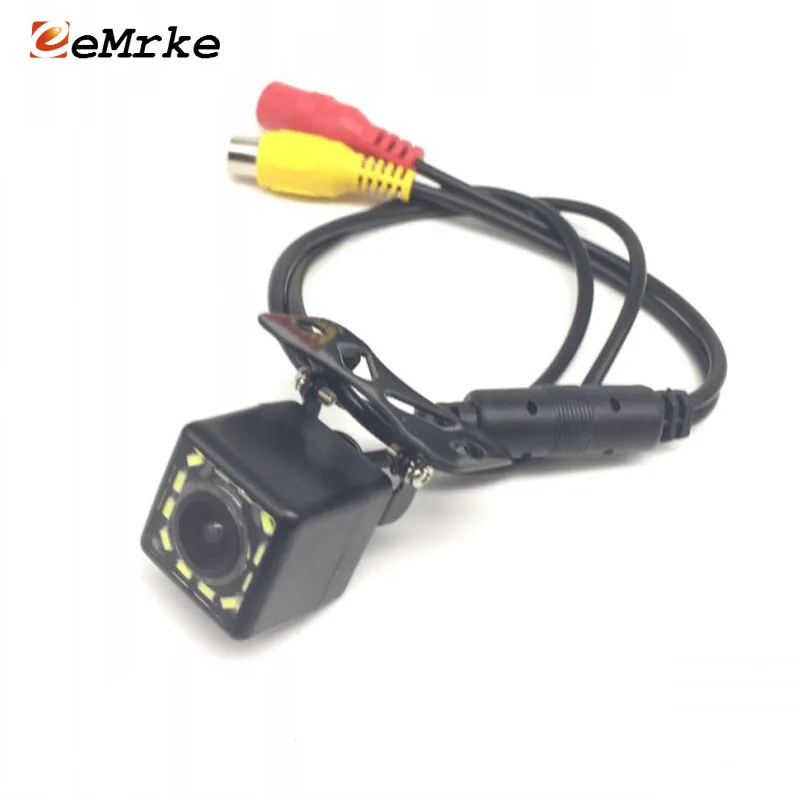 

EEMRKE Universal Car Camera HD CCD Night Vision 12 LED Auto Rear View Camera 170 Wide Angle Backup Parking Vehicle Camera