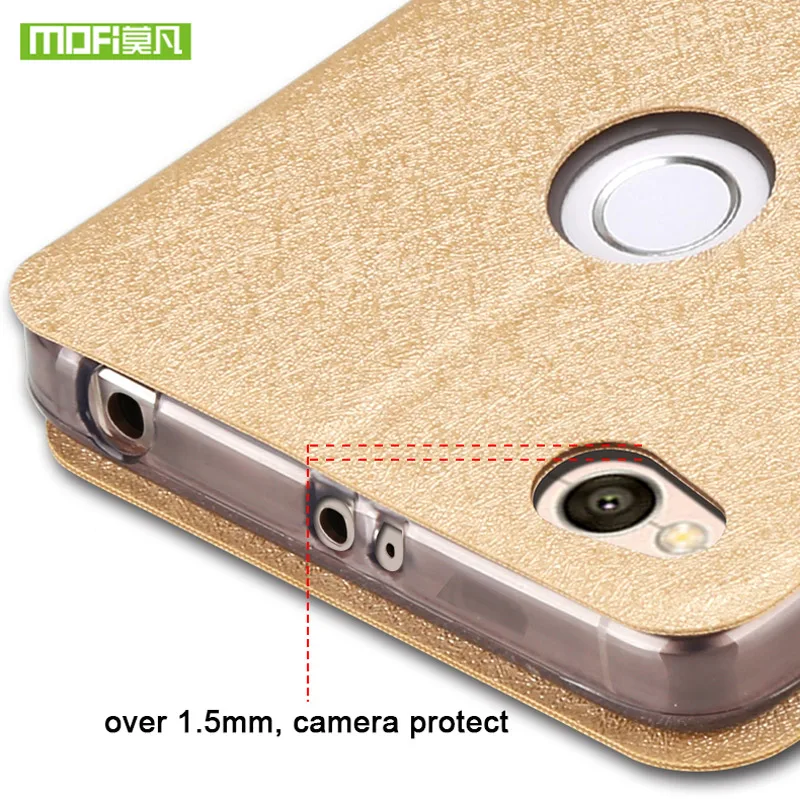 Xiaomi Redmi 4X Case 5.0 Cover Silicone TPU Flip Leather Hard Black Ccoque Original Mofi Xiaomi redmi 4X Pro Case Metal Foundas