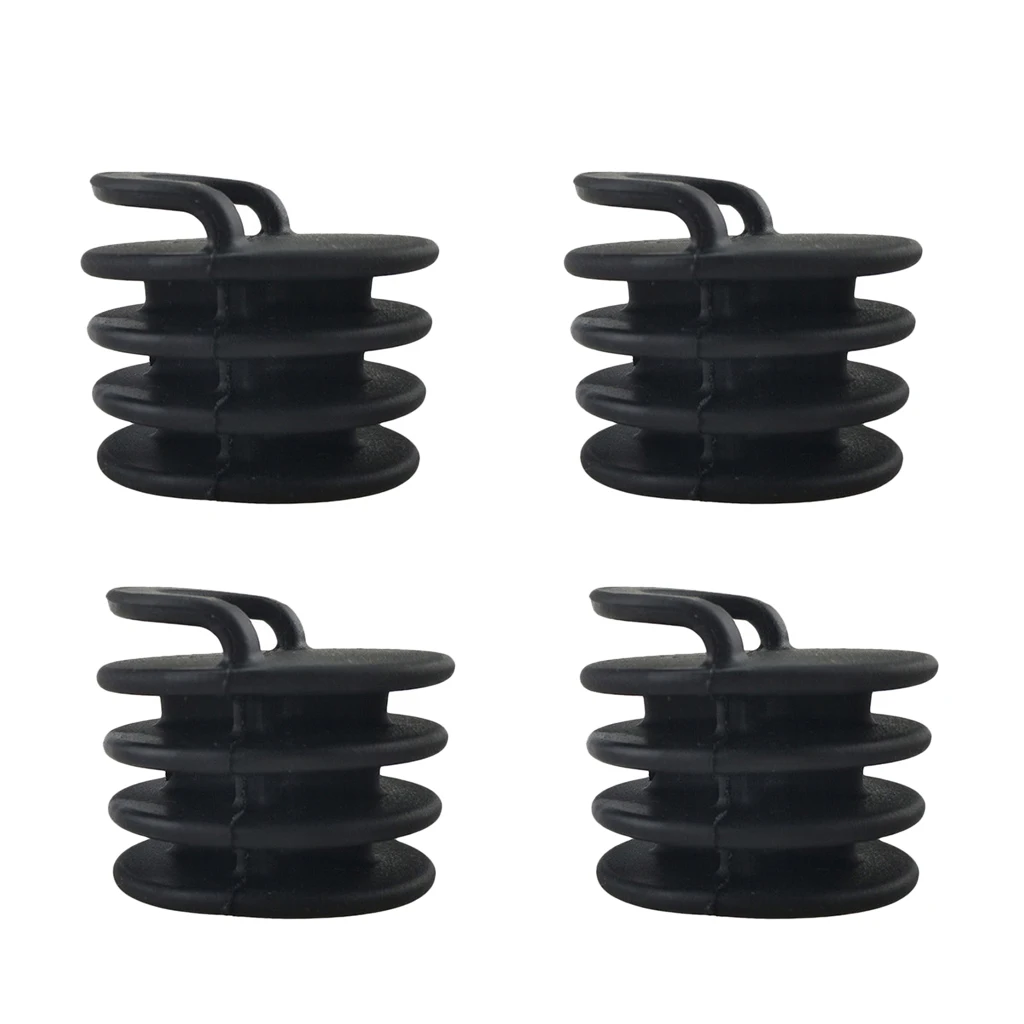 10Pcs 37mm Kayak Canoe Scupper Stopper Bungs Drain Holes Plugs Accessories