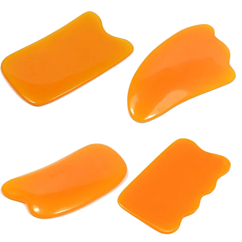 

Natural Resin Stone Guasha Board Massage Tool SPA Therapy Gua Sha Massager Antistress Body Foot Care Scraping Board New
