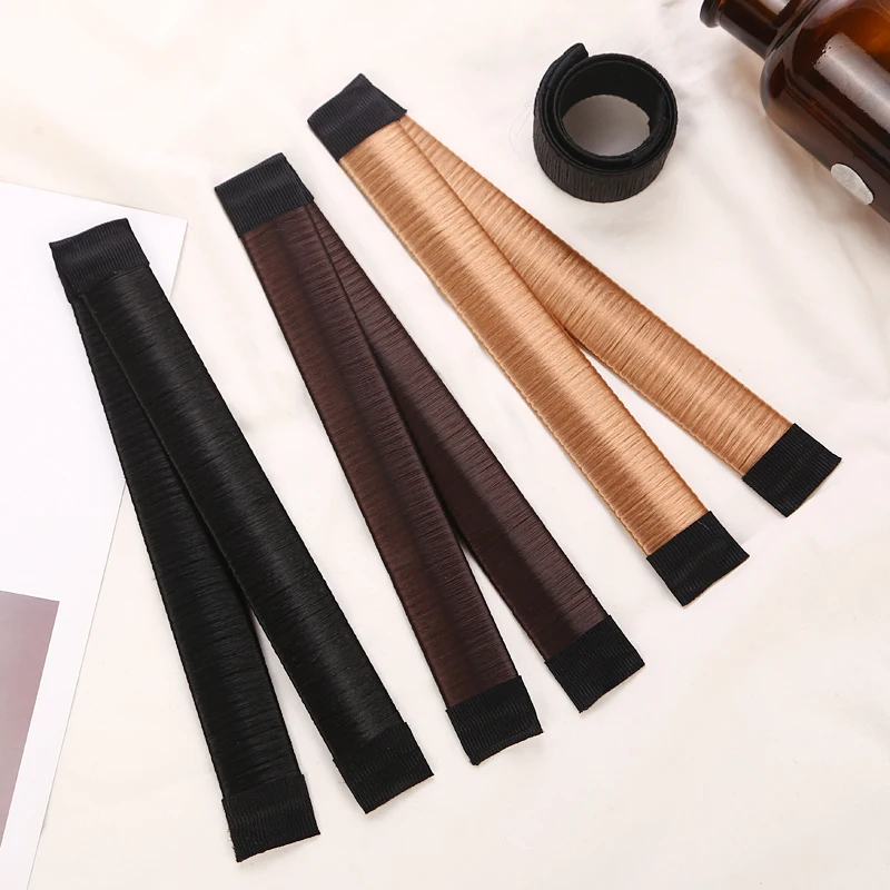 

Synthetic Wig Donut Headband Women Hair Accessories Girl Magic Hair Bun Maker Bud Hair Band French Dish Twist DIY Hairstyle Tool