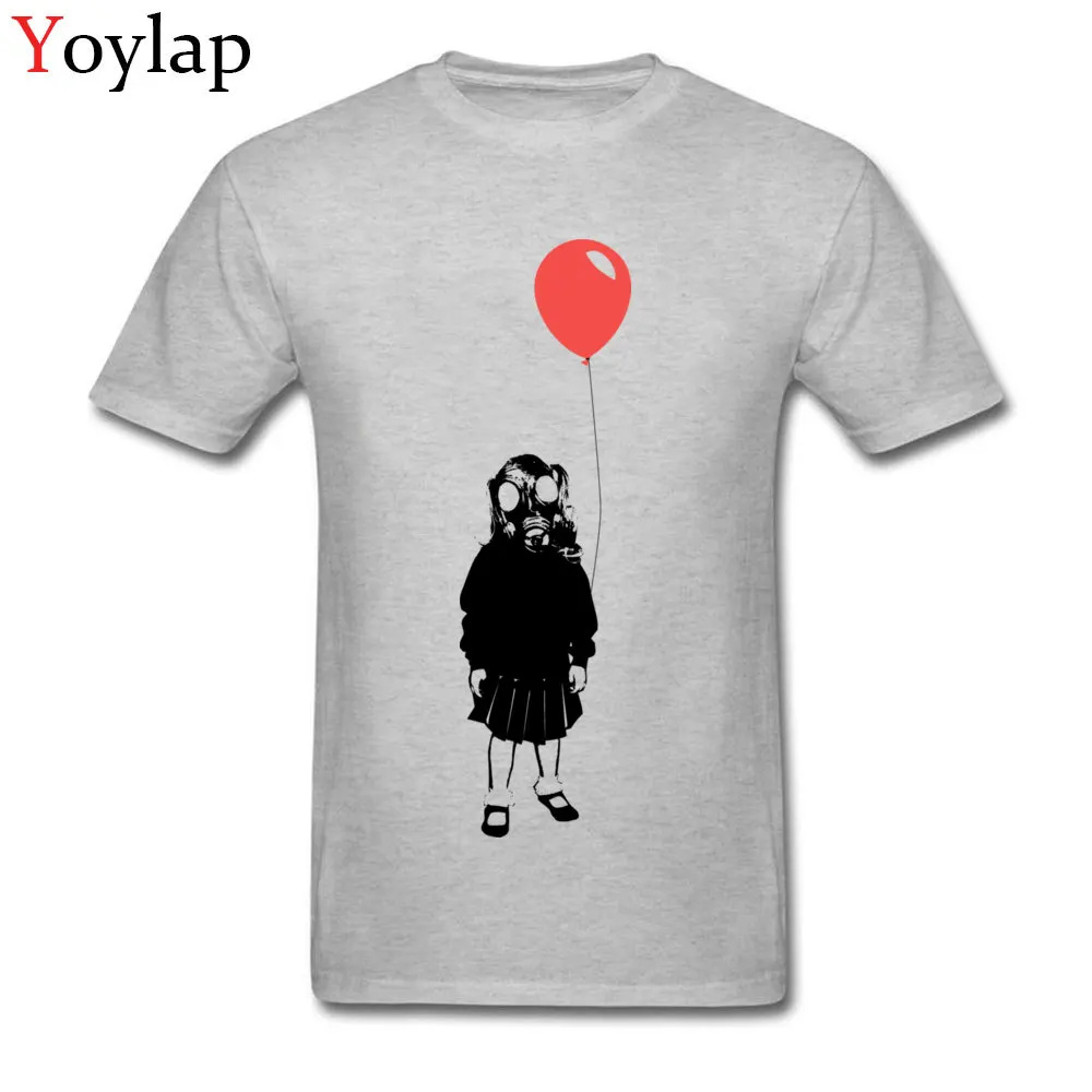 100% Cotton T Shirt for Men Short Sleeve Cool Tops T Shirt New Arrival Summer Autumn Geek Design Round Neck Clothing Shirt grey