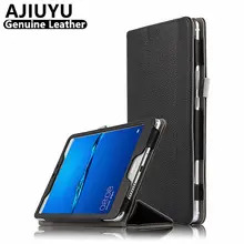 Genuine Leather For Huawei MediaPad M3 lite 8 Case Cover M3 lite 8.0 Case Cowhide Protective Protector CPN-L09 W09 AL00 Tablet