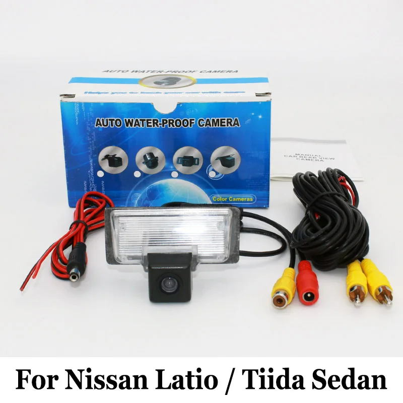 RCA AUX Wired Or Wireless font b Camera b font For Nissan Latio Tiida Versa Sedan