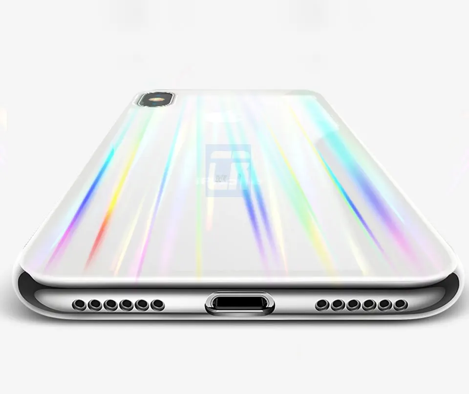 Rainbow Color Tempered Glass Cas