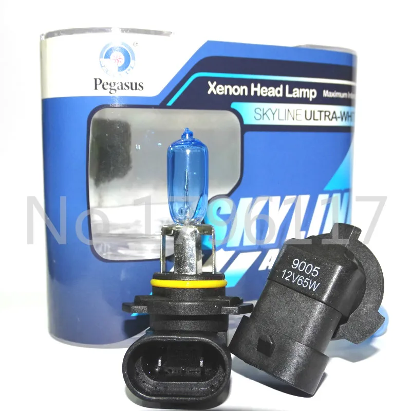 2 шт. HB3 9005 DC 12V 65W 5000K ксеноновый супер белый автомобильный передний головной