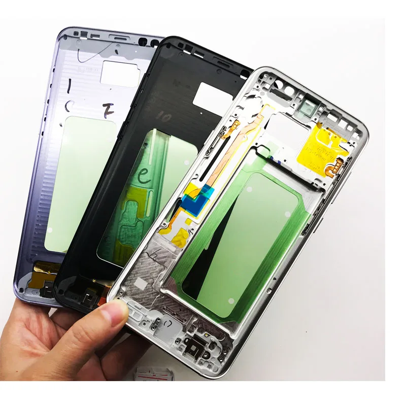 

4 Color For samsung galaxy s8 s8 plus s8+ G950 G955 Middle Frame Bezel Case Cover With Power Volume Key High Quality