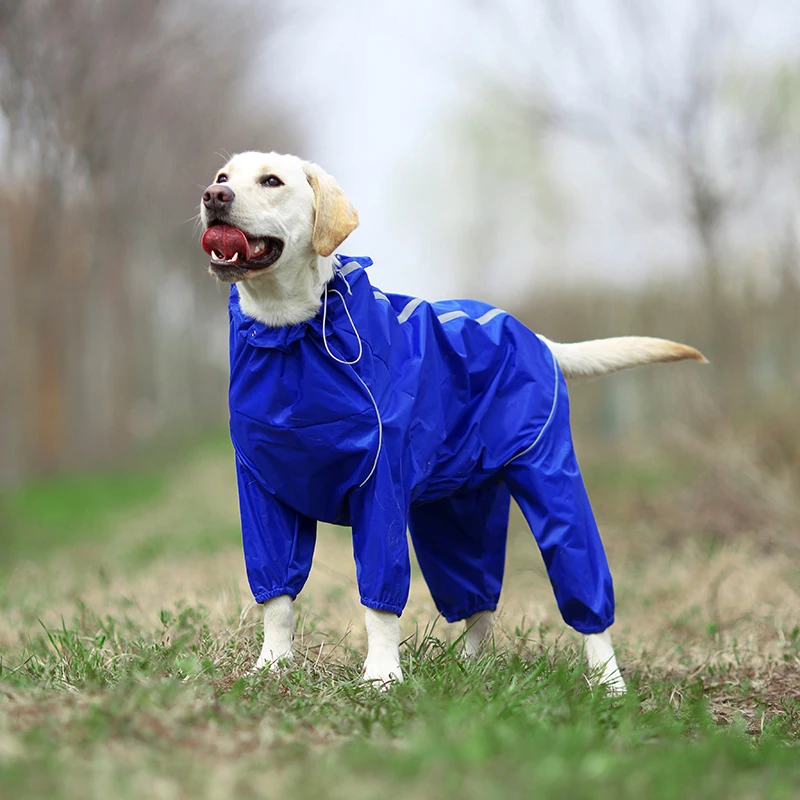 DogMEGA Reflective and Waterproof Raincoat for Dog