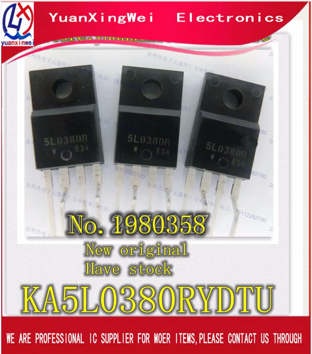 Aliexpress.com : Buy 10pcs/lot KA5L0380RYDTU KA5L0380R 5L0380R IC FPS ...
