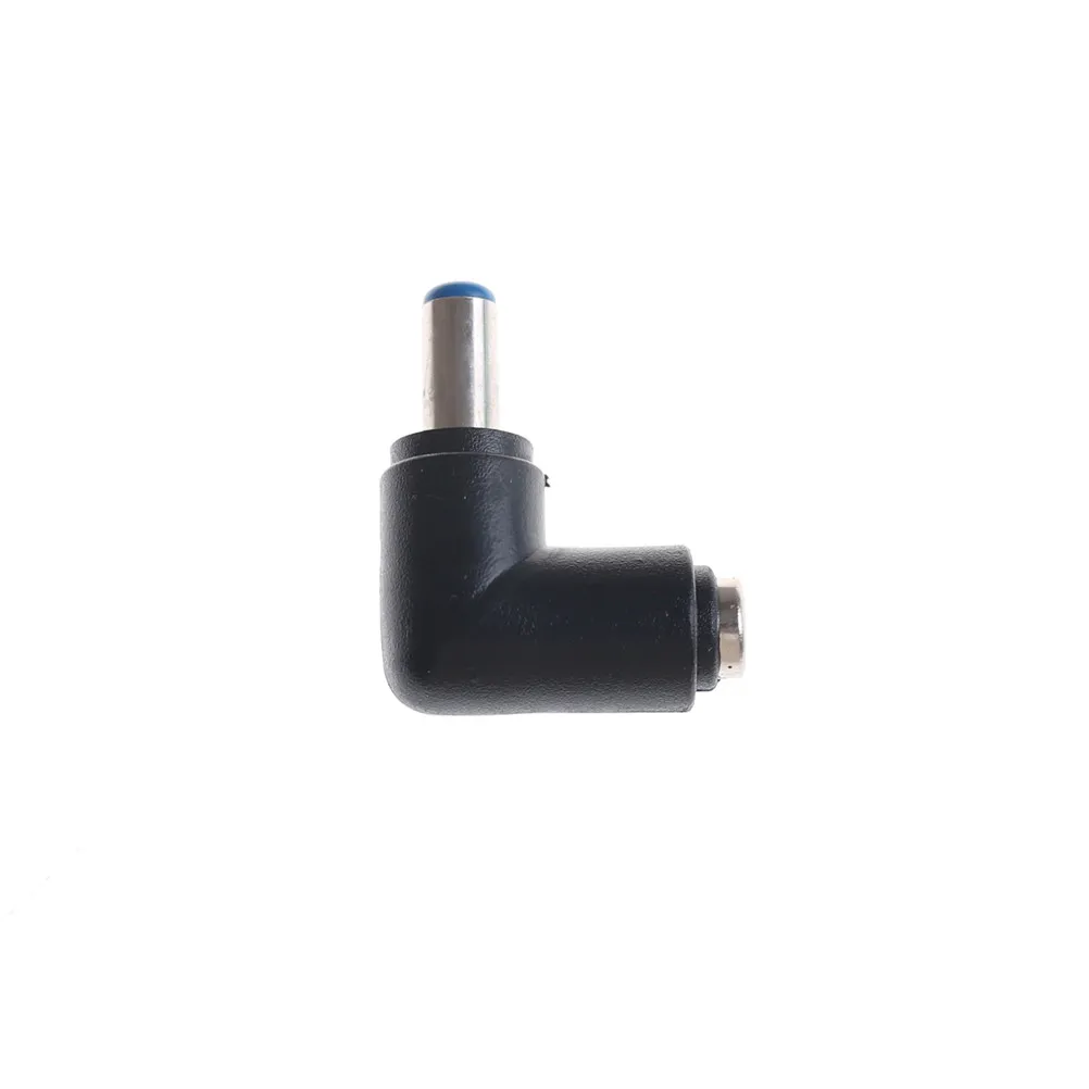 90 Degree 5.5*2.1 Mm Male Jack To 5.5*2.5 Mm Female Plug Right Angle Dc Power Connector Adapter Laptop
