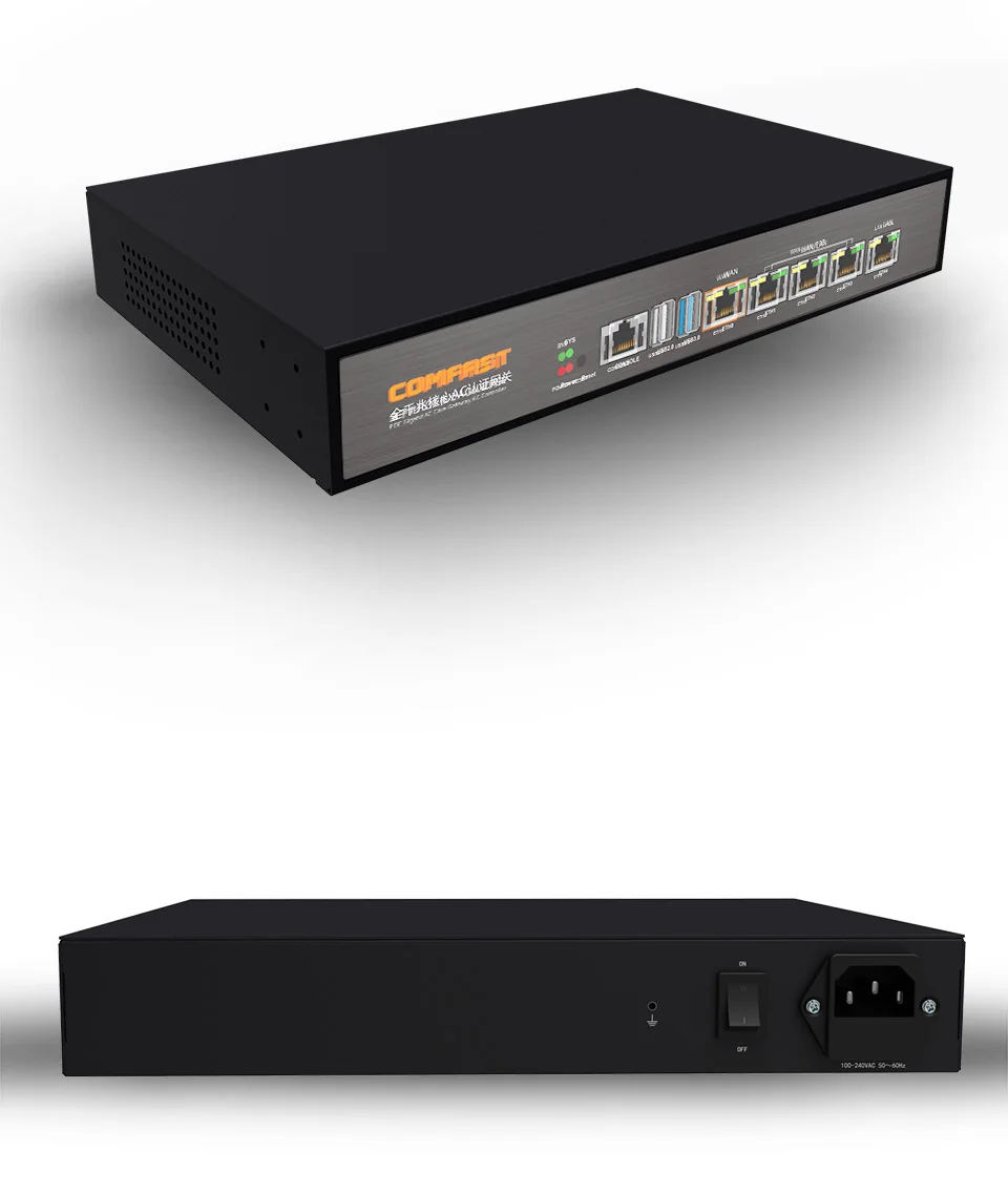 

Comfast CF-AC101 full Gigabit AC Authentication Gateway Routing MT7621 880Mhz Core Gateway wifi project manager