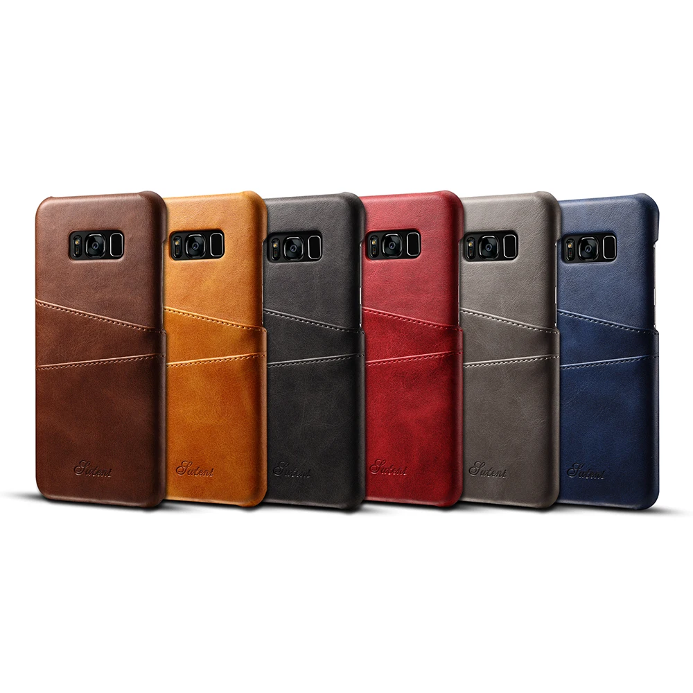 For Samsung S8/S8PLUS Luxury Brand Leather With Card Case Mobile Phone Shell Coque Fitted Cases | Электроника