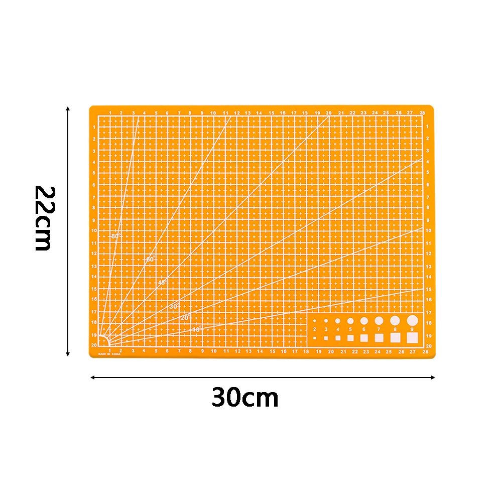 3 цвета 30*22 см А4 сетки линии самовосhealing вающийся режущий коврик ремесло карты Ткань Кожа бумага доска швейный инструмент режущий диск