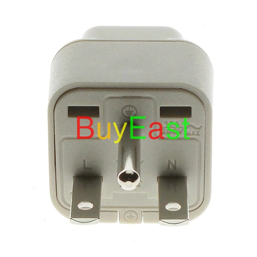 

Free shipping Universal World to North American US NEMA 6-15P Electrical Plug Adapter convert US/EU/UK/AU/China/Japan....WONPRO