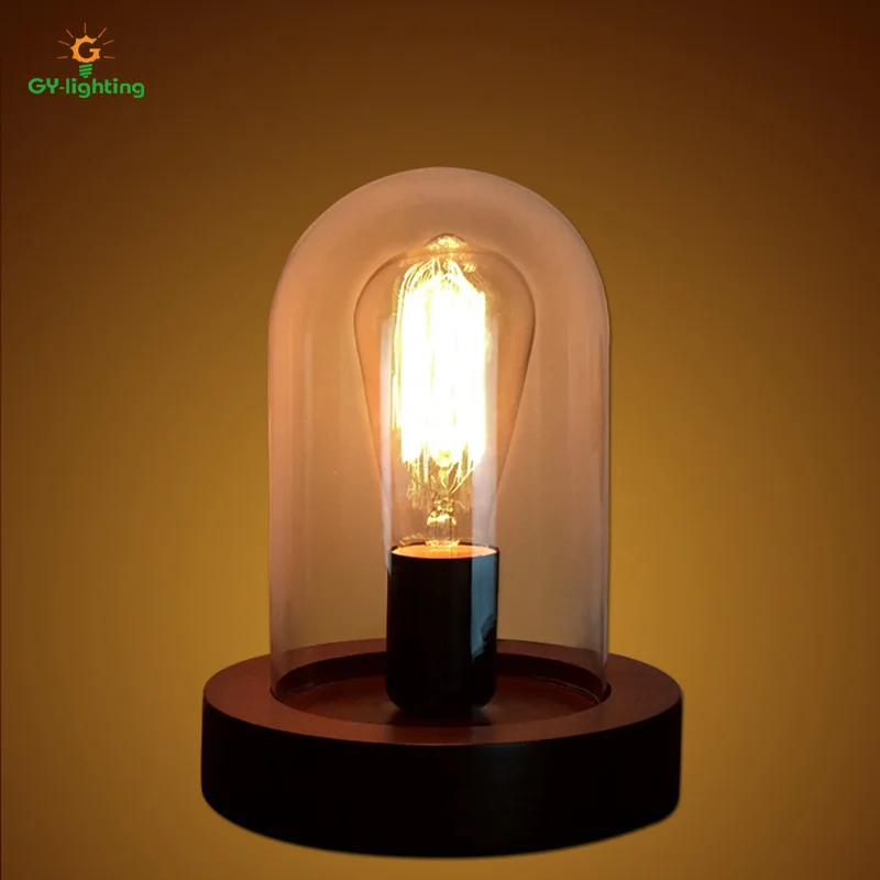 

Retro Table Lamp Simple Nodic Bedside Lamp Creative Table Lamps For Bedroom Solid Wood tafellamp log nijntje lamp schemerlamp