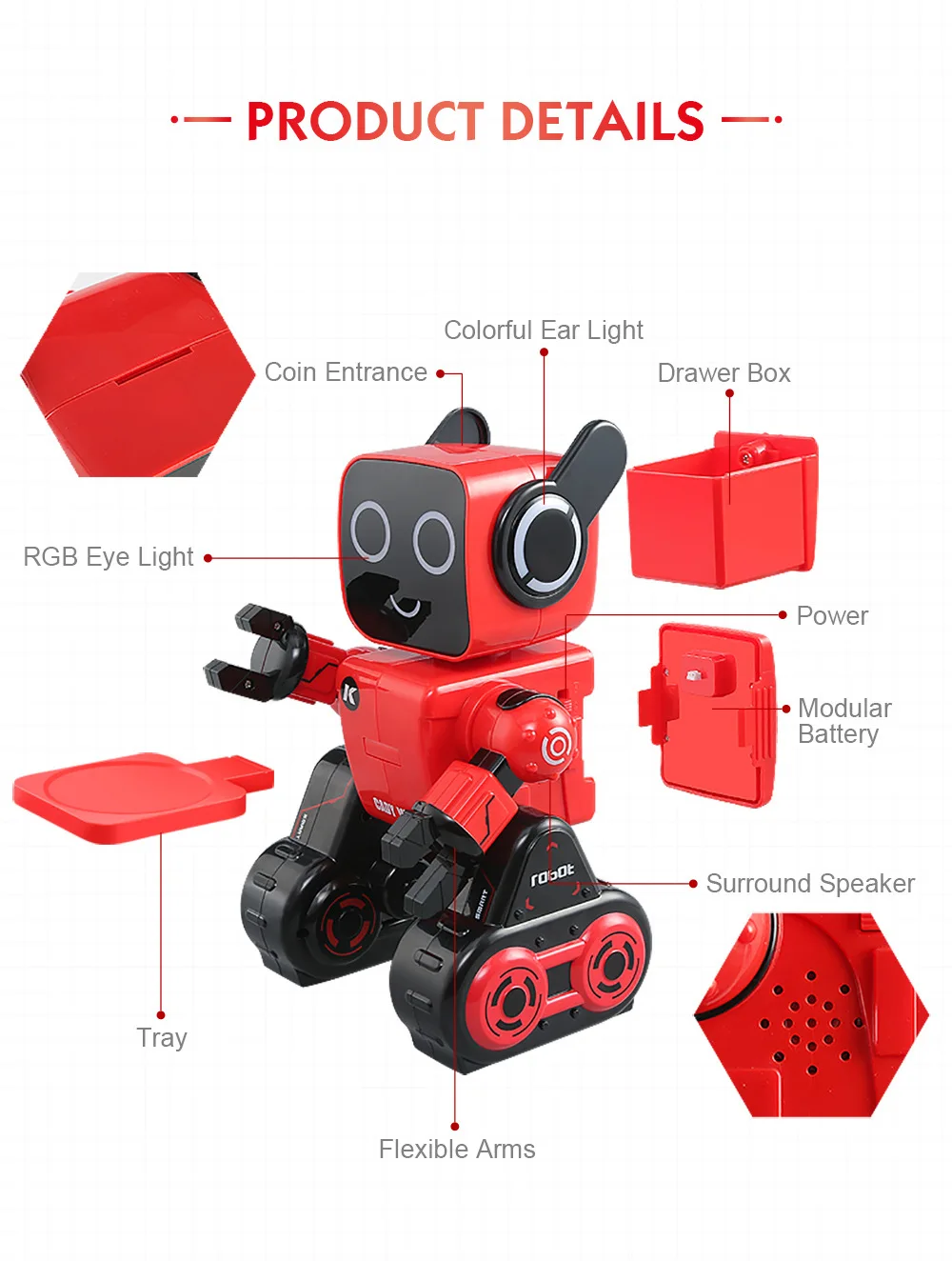 2,4 ГГц пульт дистанционного управления робот игрушка человек электронный животное Развивающие игрушки для детей интеллектуальный пульт дистанционного управления ROBO-ADVISOR смарт