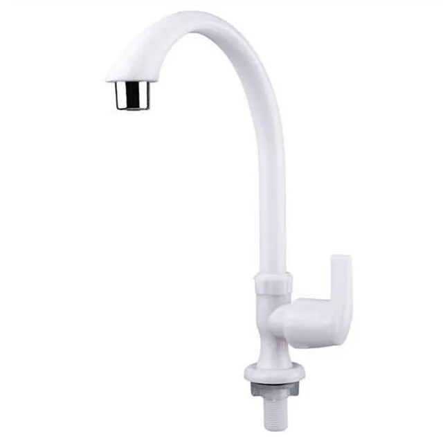 Buy Plastic kitchen faucet PP Plastic faucet kitchen wall faucet single cold