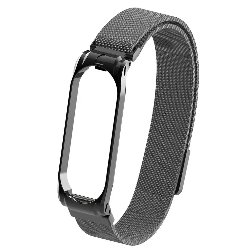 

Original Watch Strap Magnetic Bracelet Stainless Steel Replacement Wristband For Xiaomi MI Band 3/MI Band 4