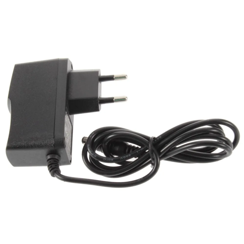 AC DC Adapter DC 12V 1A AC 100-240V Converter Adapter Charger Power Supply EU Plug Black Wholesale