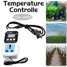 VKS-W2001 Tomada De Controle de Temperatura Controlador de Temperatura Termostato Digital Eletrônico Termômetro Estação Meteorológica