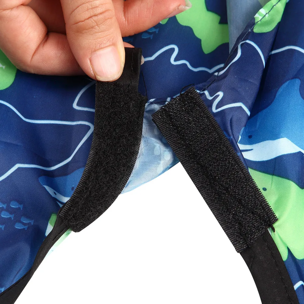 Children Cutting Hair Waterproof Cloth Salon Barber Gown Cape Hairdressing F901
