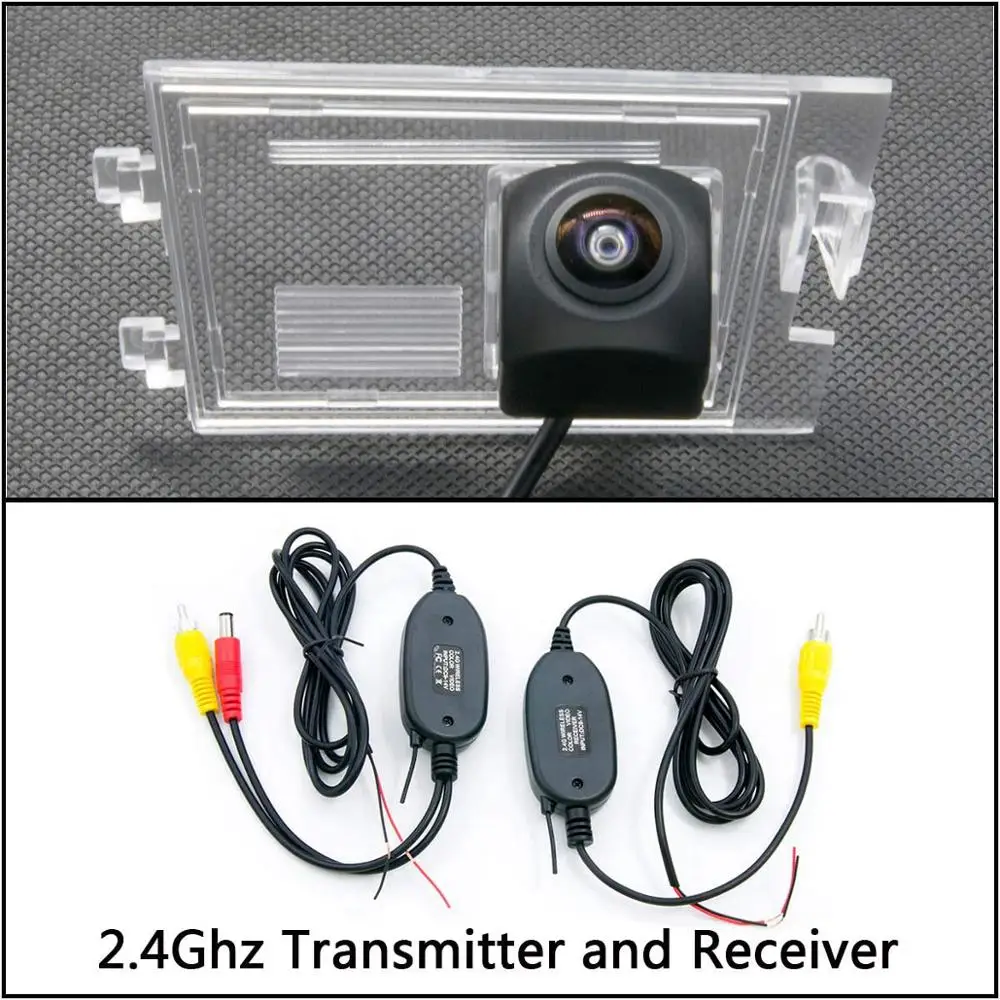 Camera With Wireless 175 градусов HD резервная камера заднего вида для Jeep Grand Cherokee WK WK2 Liberty Компас Патриот автомобильный парковочный монитор - Название цвета: Camera With Wireless