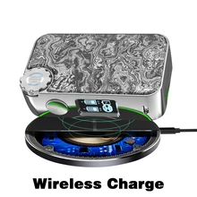 Box Mod Vapemons Gearbox 222W TC Wireless Charge OLED Screen 510 Thread Resin Panel 18650 Battery Electronic Cigarette Vape Mod Box Mod Vapemons Gearbox 222W TC Wireless Charge OLED Screen 510 Thread Resin Panel 18650 Battery Electronic Cigarette Vape Mod