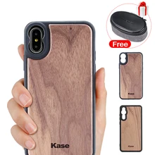 Kase деревянный мобильный чехол для телефона VS Moment для iPhone Xs Max X 7 8 Plus huawei P20 Pro широкоугольный объектив телефото портретные линзы