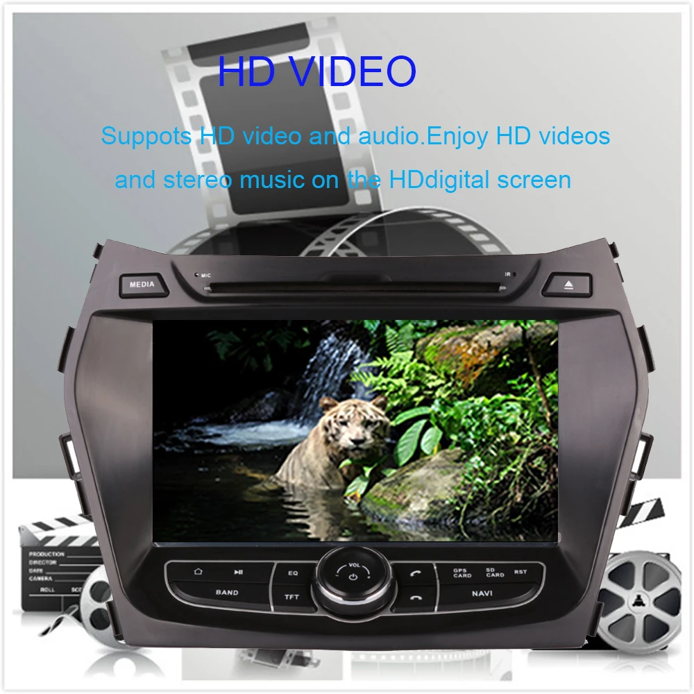 Flash Deal Android 9.0 Car Dvd Gps player For Hyundai ix45 2013-2018 Car multimedia player Audio Stereo GPS Navigation Radio RDS Head unit 2