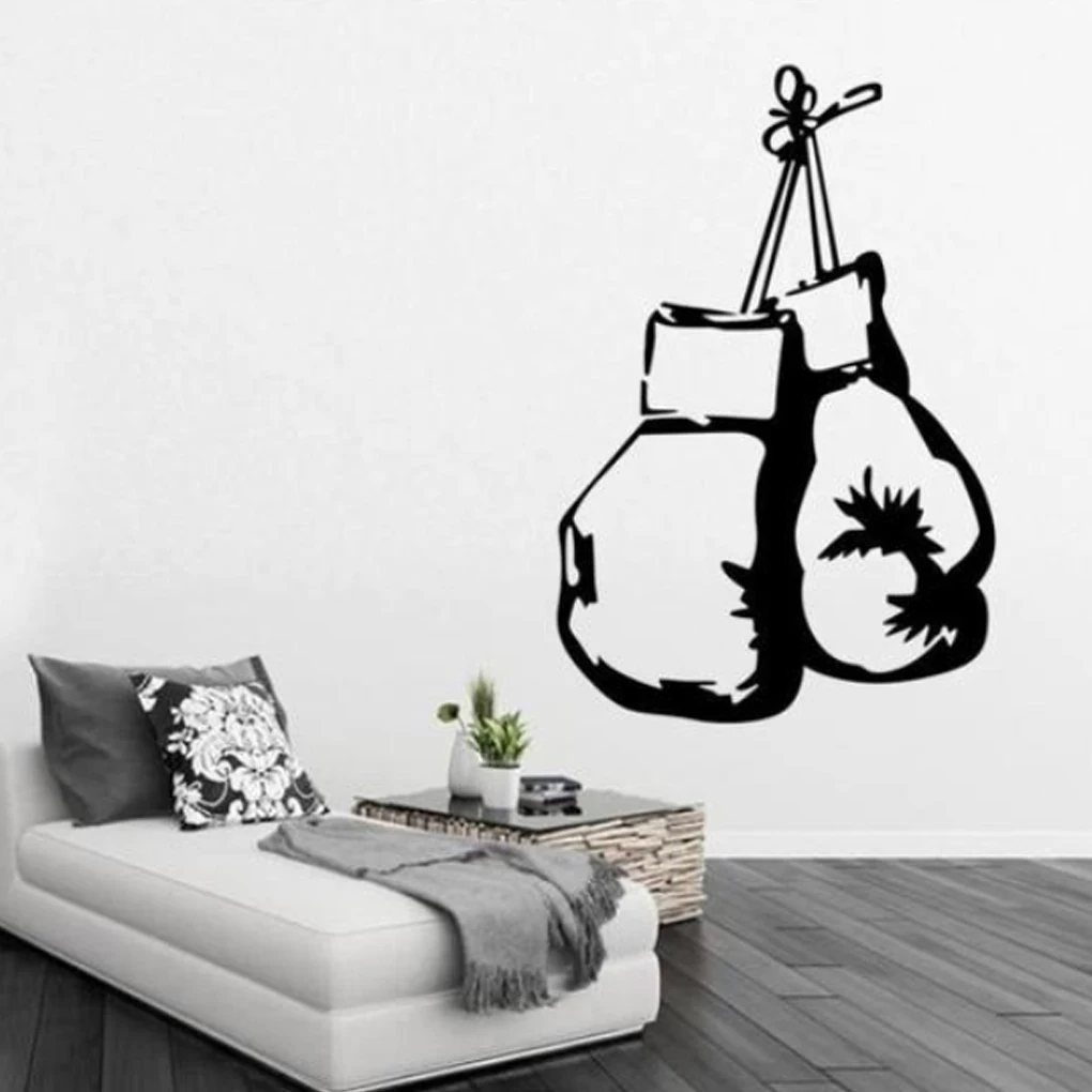 

Boxing Glove Wall Sticker Anti Mold/Moisture/Mildew Mural Kitchen Bedroom Bathroom Wallpaper 60*40CM