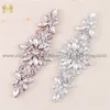 (1 piece) Sew On Strass Applique Rhinestone For Wedding Belt Pearl Patch Crystals Iron On Glass For Bridal Headband Trim ► Photo 3/6
