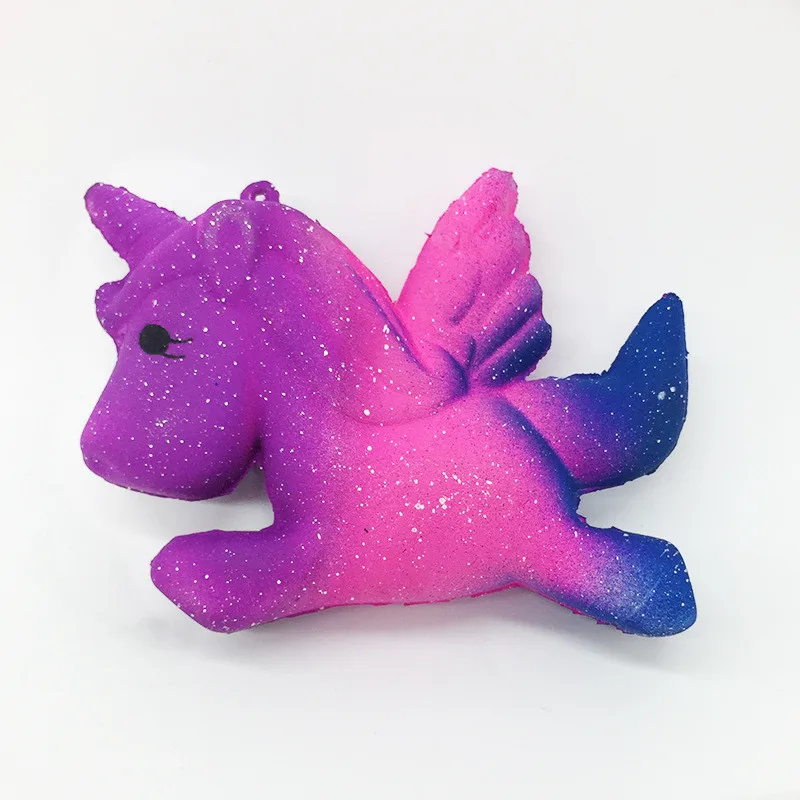 Jumbo Kawaii Squishy Slow Rising Unicorn Soft Colorful Squishy Animal Big Squishy Squeeze Fun Antistress Toy For Children Adult 3