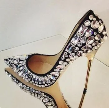 bling wedding shoes for bride