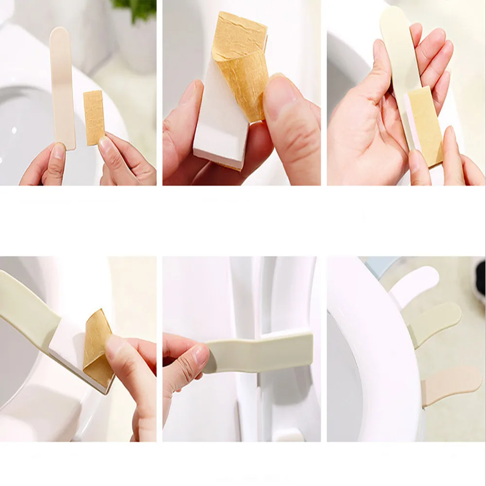 

Toilet Seat Cover Lifter Handle Avoid Touching Hygienic Clean