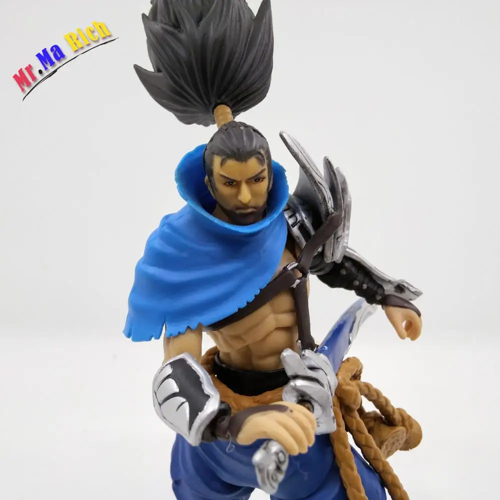 Аниме игра Yasuo ПВХ фигурка Коллекционная модель кукла игрушка 16 см Figma|pvc action